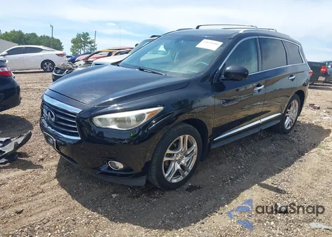 2013 Infiniti Jx35 из США, поврежденный, VIN 5N1AL0MM7DC326354